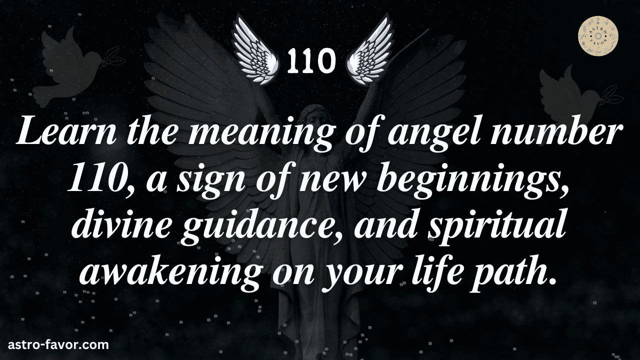 Angel Number 110