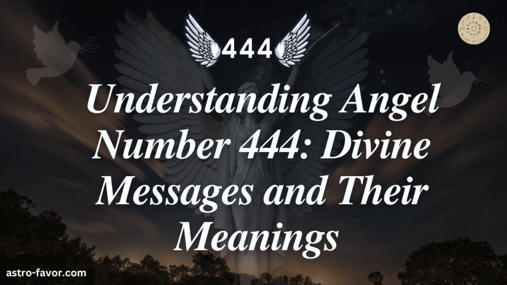 Understanding Angel Number 444: Divine Messages and Their Meanings