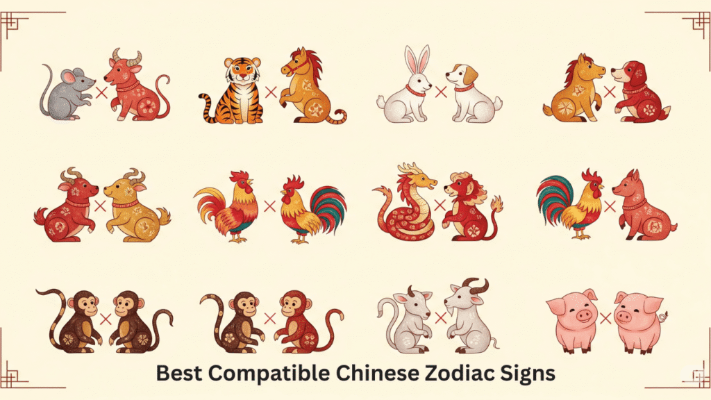 Best Compatible Chinese Zodiac Signs